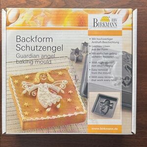 Angel Baking Mould - Silver